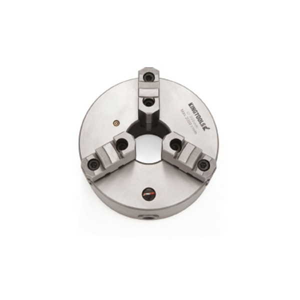 Encontraproduto.com.br - Placa para Torno com 3 Castanhas Sobrepostas Reversíveis Diâmetro 315mm Kingtools 820.037