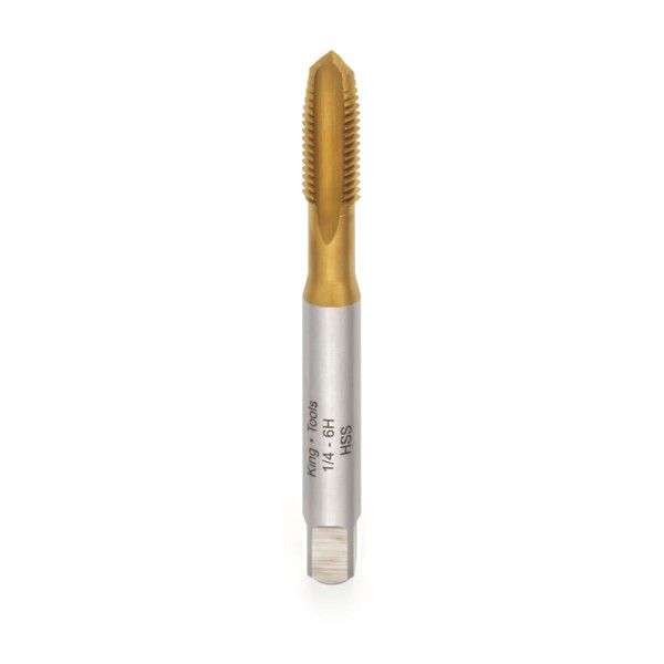Macho Máquina Rosca 3/8 UNC Unificada Grossa (UNC) Canal Reto Haste Kingtools 2101/3 3/8 UNC-TIN