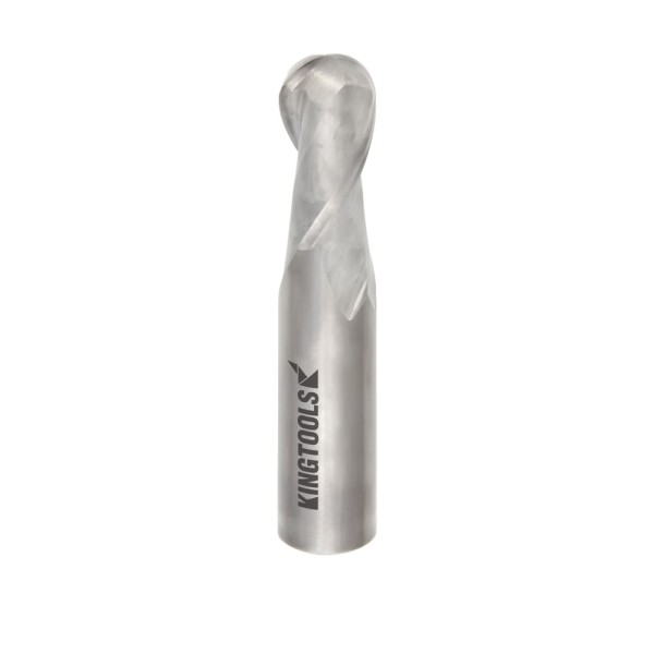 Fresa de Topo Ø 2,5mm fabricada em Metal Duro (Interiça) Kingtools 81151