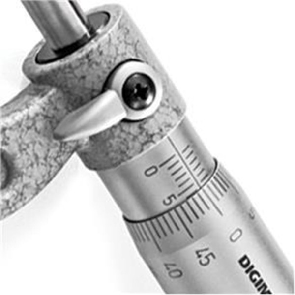 Encontraproduto.com.br - Micrômetro Externo Digimess 110-100 Ferro Fundido 0-25Mm (0,01Mm)