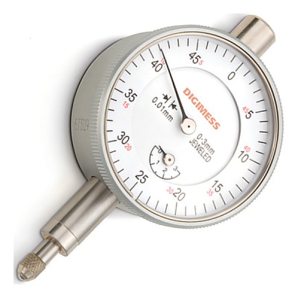 Encontraproduto.com.br - Relógios Comparador Tampa Traseira Com Orelha Capacidade 0-3mm Digimess 121.310
