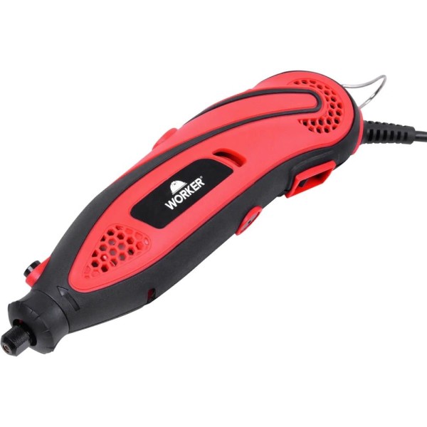 Encontraproduto.com.br - Micro Retífica 1/8 130W 220V Com 190 Peças Worker