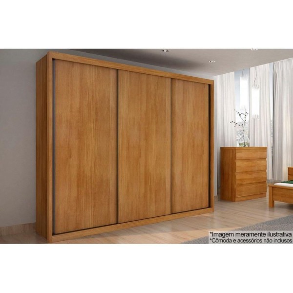 Encontraproduto.com.br - Guarda Roupa 100% Mdf 6 Gavetas Cumaru