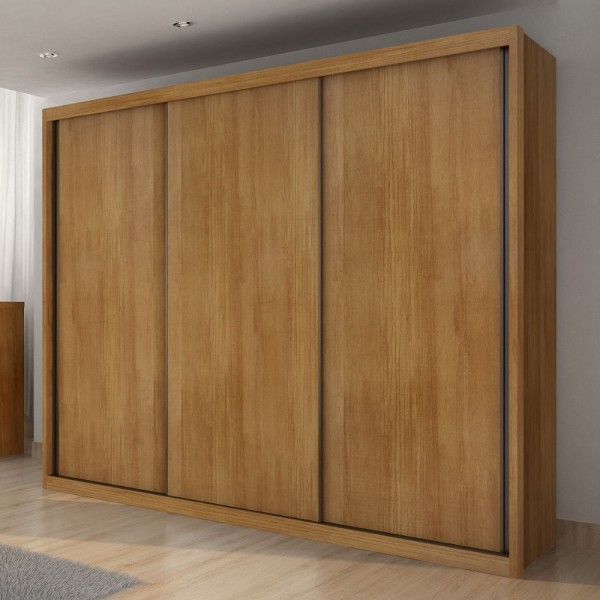 Encontraproduto.com.br - Guarda Roupa 100% Mdf 6 Gavetas Cumaru