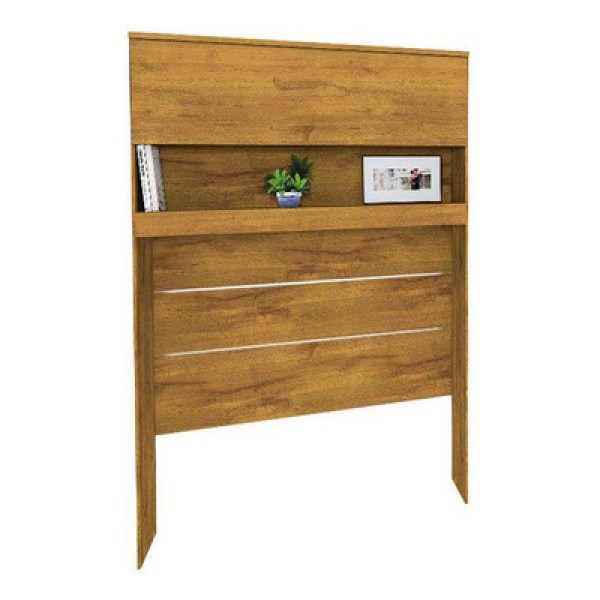 Modulado de Quarto Armário Ponte Aéreo Casal Gold Bari c/ 1 Porta Freijo Cumaru - Novo Horizonte