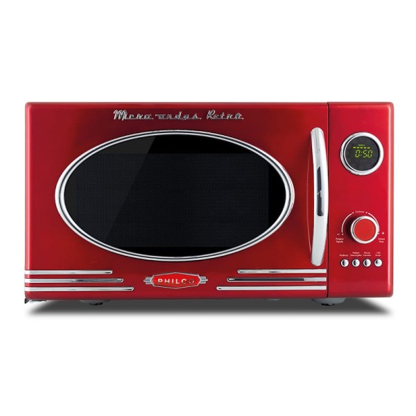 Encontraproduto.com.br - Micro-ondas Retrô Philco PMR26V 26L 1400W Vermelho 110V