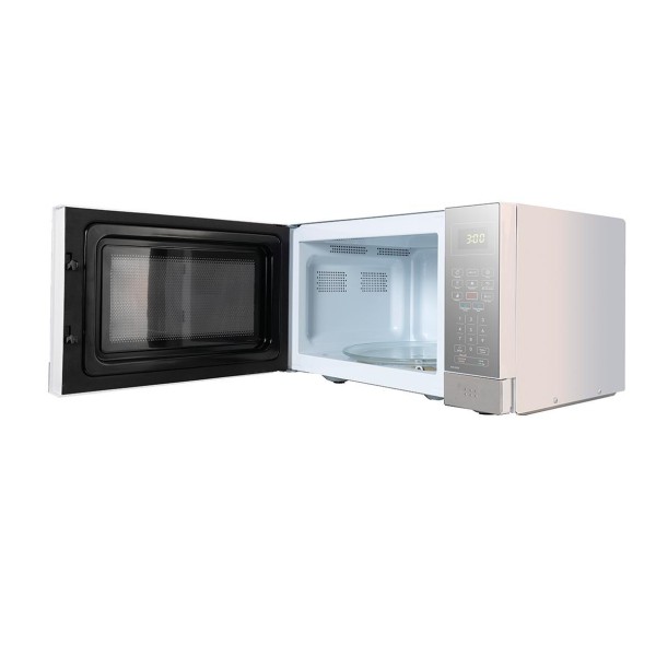 Encontraproduto.com.br - Micro-ondas Britânia 26 Litros com Porta Espelhada Branco BMO26IEB - 127 Volts