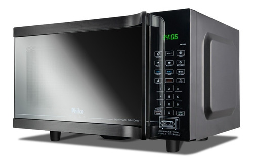 Micro-ondas Philco PMO28TF Flat Sem Prato Giratório 28L 1400W