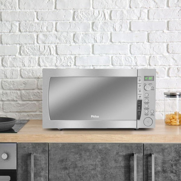 Encontraproduto.com.br - Micro-ondas Philco Pmo62ie 55l 1500w Espelhado 127V