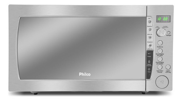 Encontraproduto.com.br - Micro-ondas Philco Pmo62ie 55l 1500w Espelhado 127V