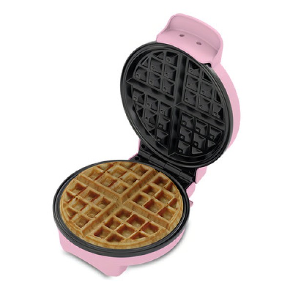 Encontraproduto.com.br - Waffle Maker Rosa Britânia 850W Antiaderente BWM05RS