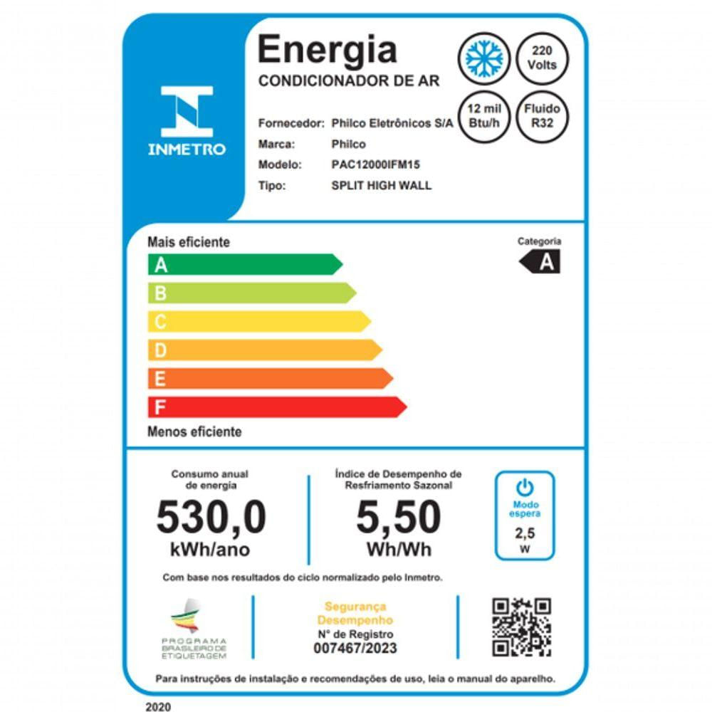 Encontraproduto.com.br - Ar Condicionado Split Inverter Philco 12000 BTUS Frio 220V PAC12000IFM15