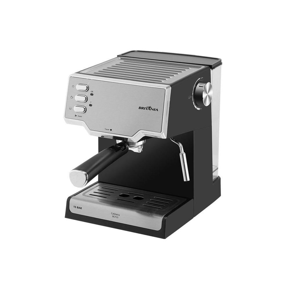 Encontraproduto.com.br - Cafeteira Espresso Britânia Bcf33 15 Bar 1,6l 850w 220V