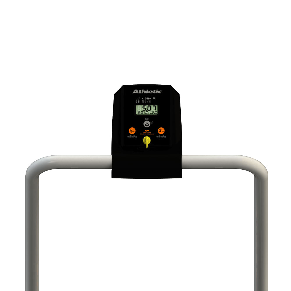 Encontraproduto.com.br - Esteira Elétrica Athletic Cle 10 10km/h Bivolt Suporta 100kg