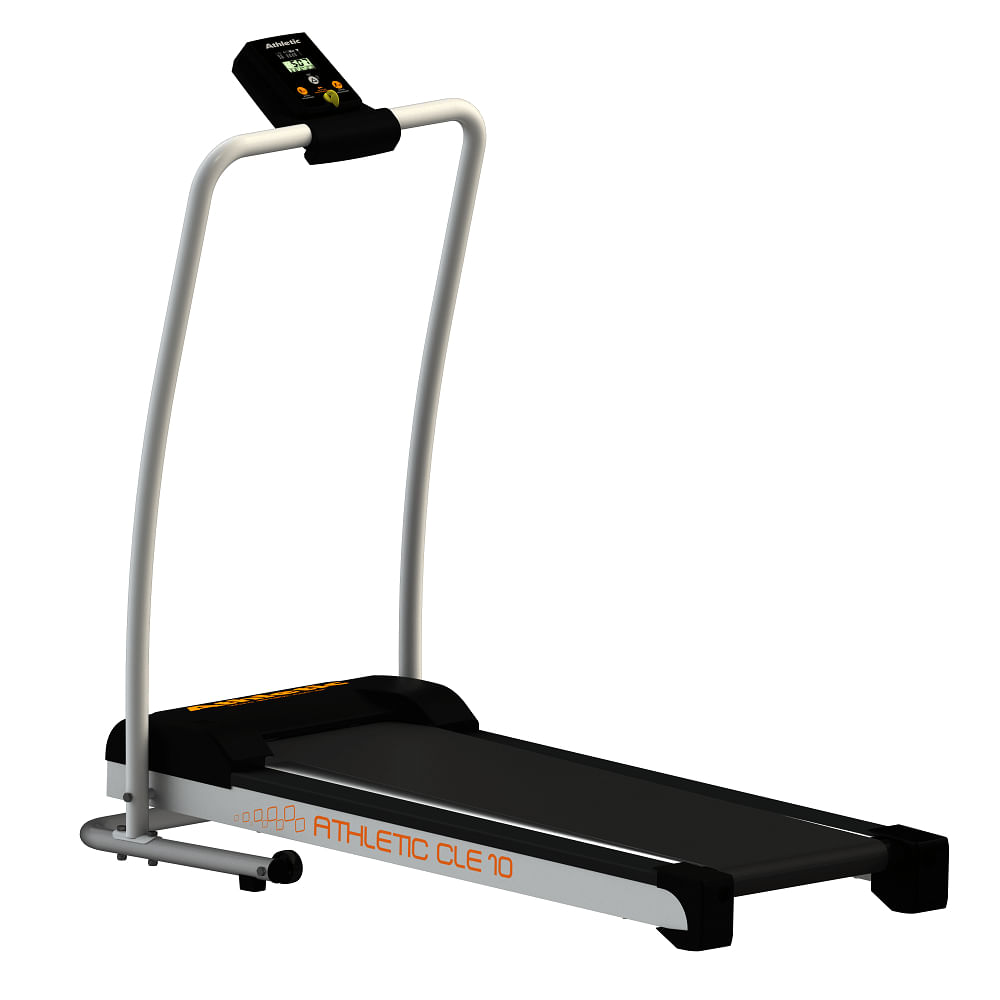 Encontraproduto.com.br - Esteira Elétrica Athletic Cle 10 10km/h Bivolt Suporta 100kg