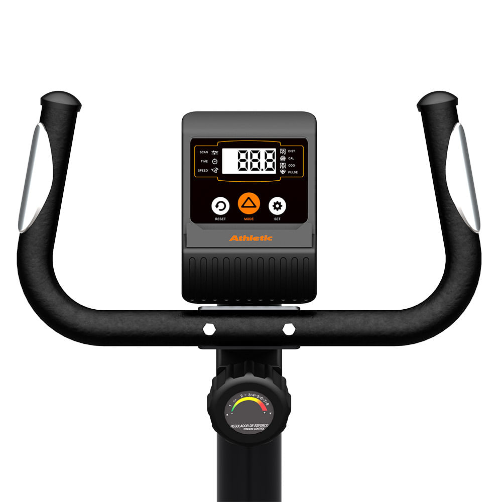 Encontraproduto.com.br - Bicicleta Ergométrica Athletic Performance 210bv Vertical 8 Níveis De Esforço