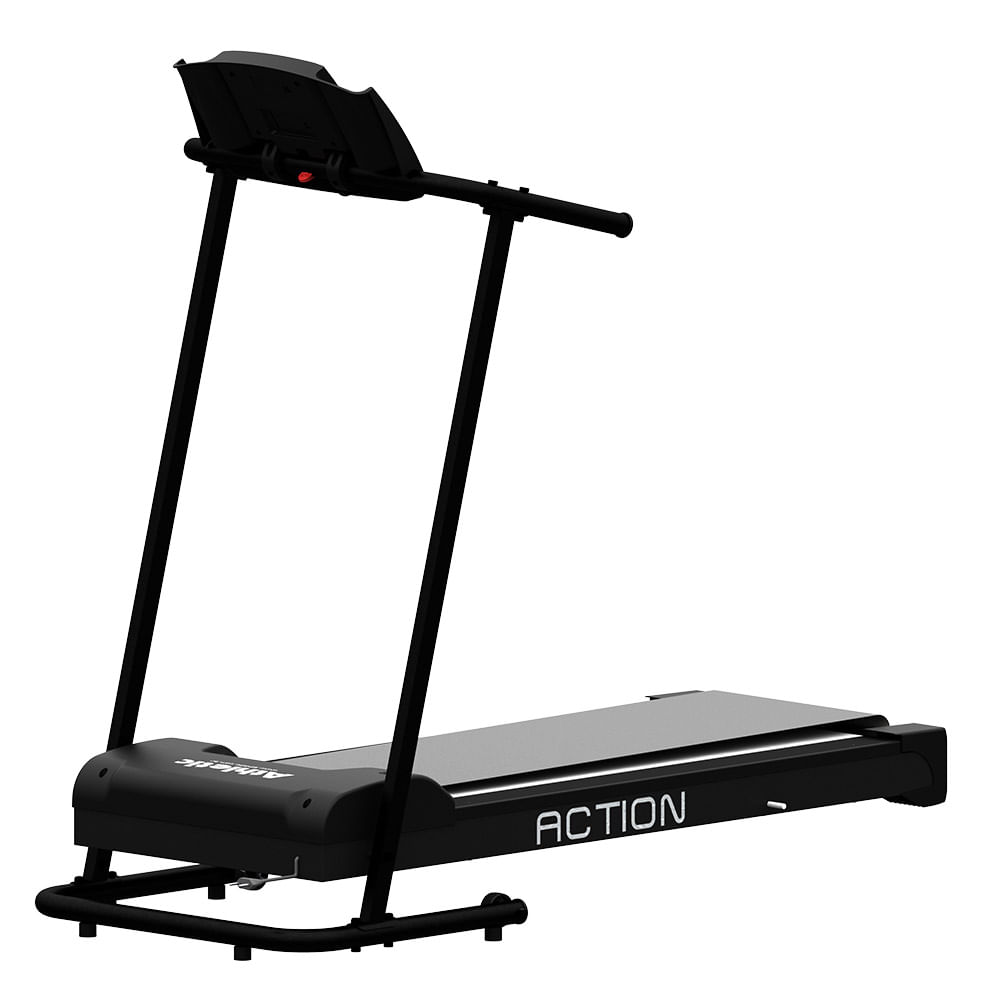 Encontraproduto.com.br - Esteira Elétrica Athletic Action 10km/h Bivolt Suporta 100kg