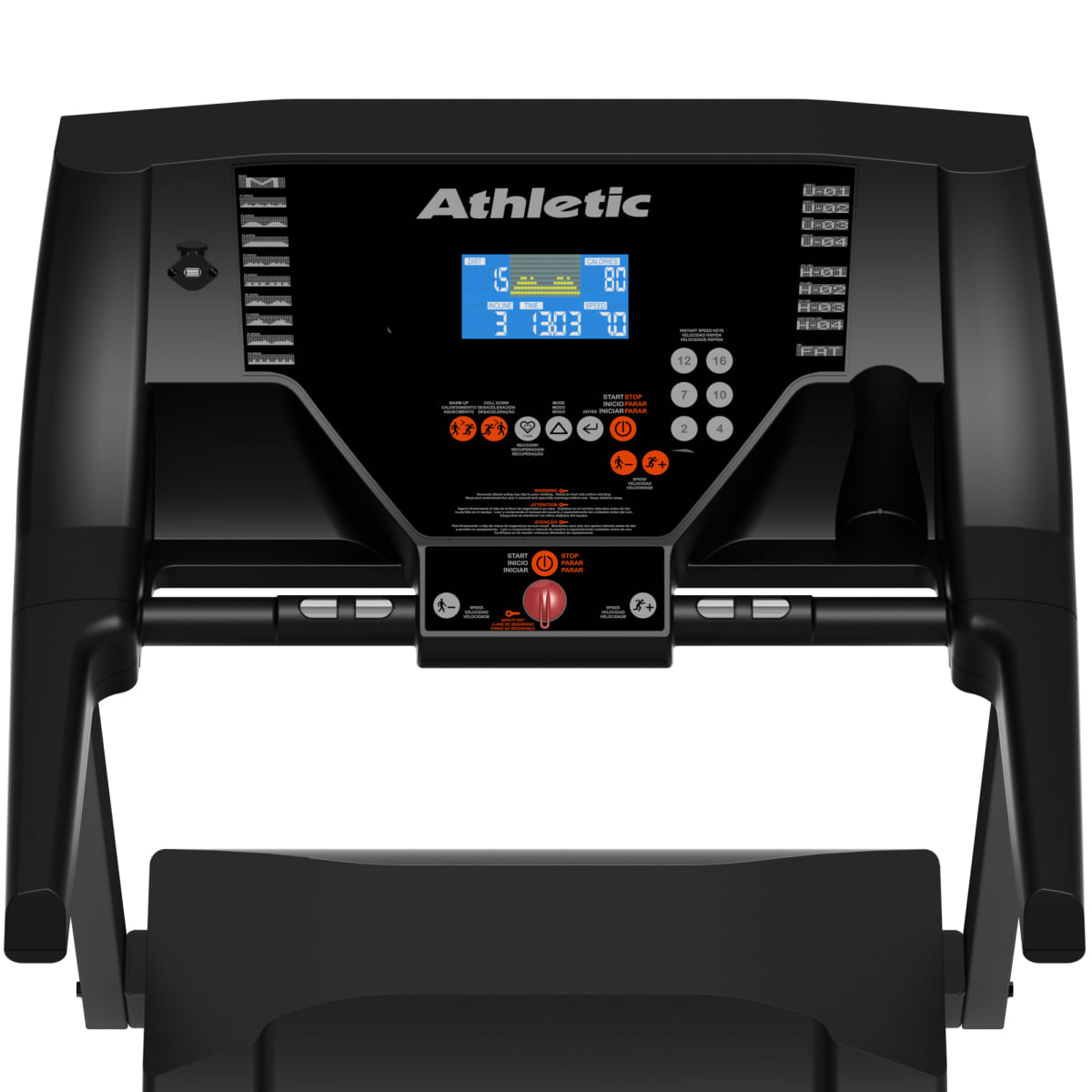 Encontraproduto.com.br - Esteira Elétrica Athletic Professional Amazon 3.0t 25km/h 127V