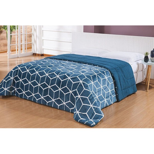Edredom King Capetown Estampado 2,60m x 2,40m - Niazitex