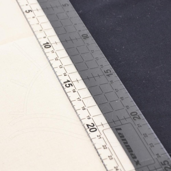 Encontraproduto.com.br - Régua para Patchwork Lanmax - 05x30cm