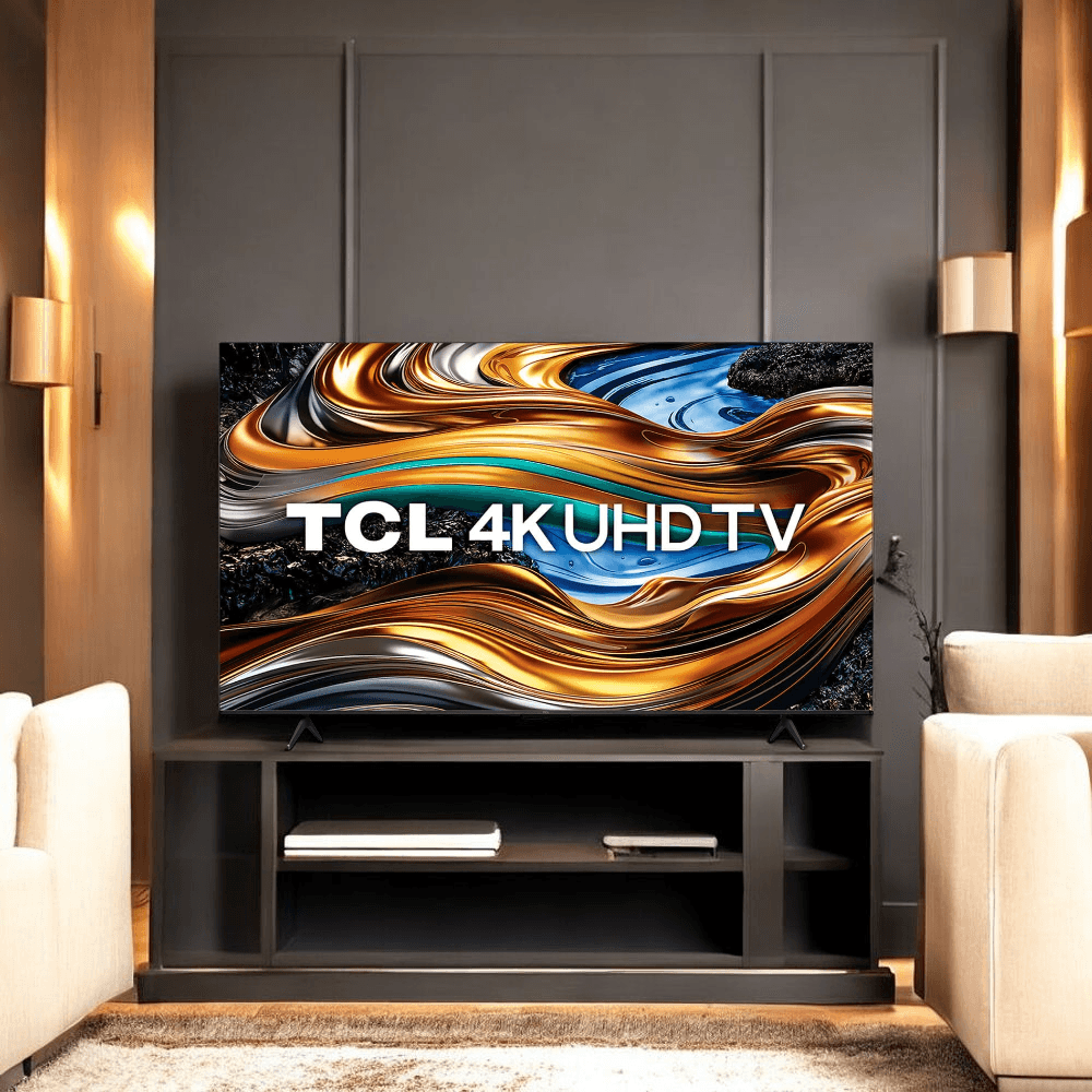 Encontraproduto.com.br - Smart TV 55 UHD 4K TCL P755 LED Led com Google Tv, Dolby Vision Preto Bivolt