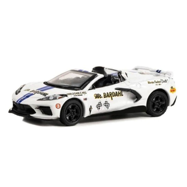 Miniatura Carro Chevrolet Corvette C8 Stingray Coupe 2022 1/64 Greenlight 41150-B