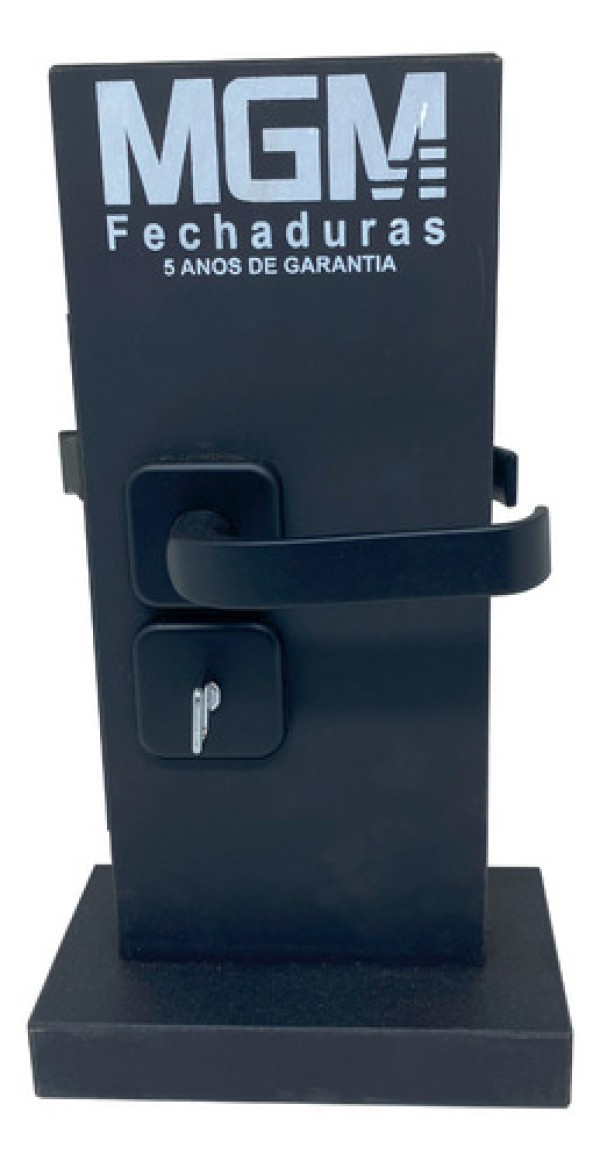 Encontraproduto.com.br - Fechadura MGM Verona Preto Banheiro 213649