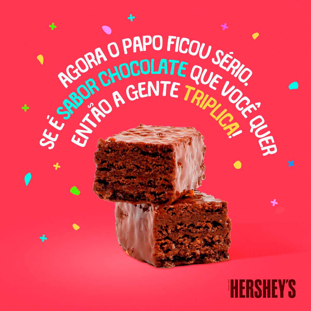 Encontraproduto.com.br - Chocolate Hersheys W. Triplo Chocolate 102g