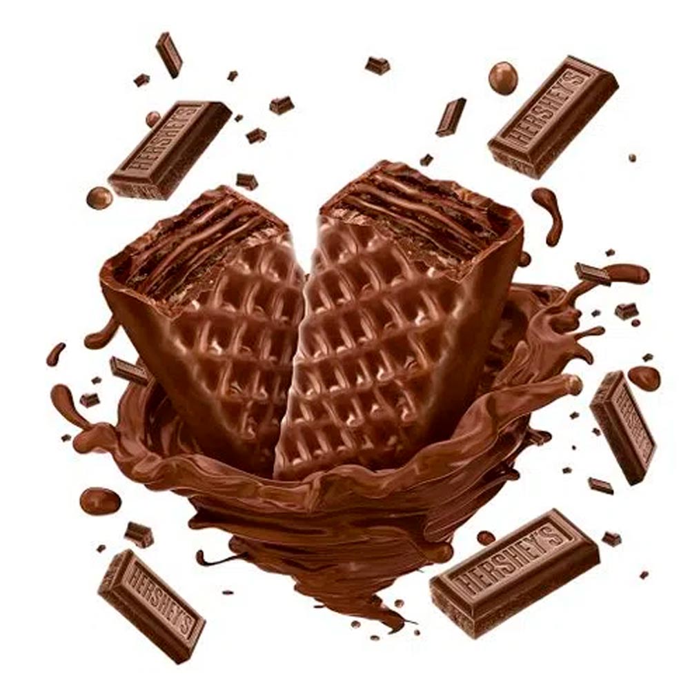 Encontraproduto.com.br - Chocolate Hersheys W. Triplo Chocolate 102g