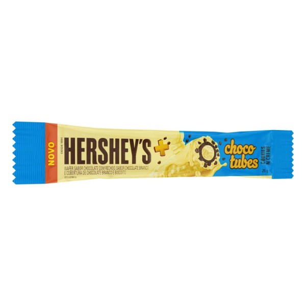 Encontraproduto.com.br - Hersheys Chocotubes 25gr Cookies N Creme