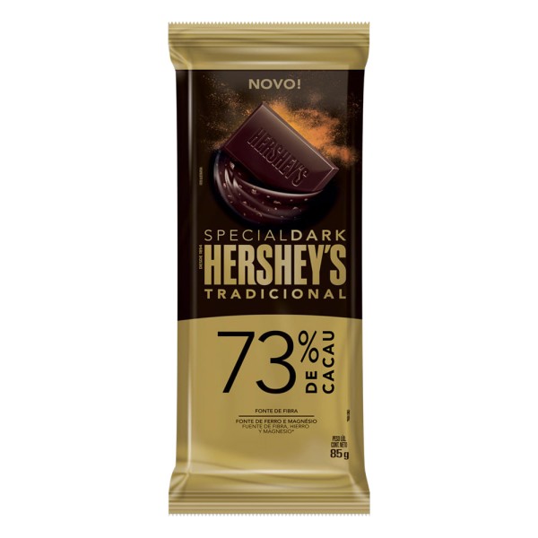 Encontraproduto.com.br - Chocolate Tradiconal 73% Cacau Special Dark Hersheys 85g