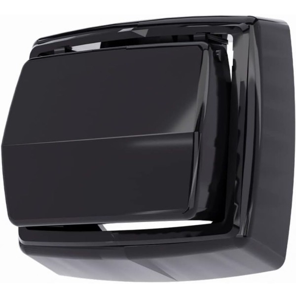 Encontraproduto.com.br - Acabamento ABS Black com Tecla para Válvula de Descarga Hydra Max - BLUKIT
