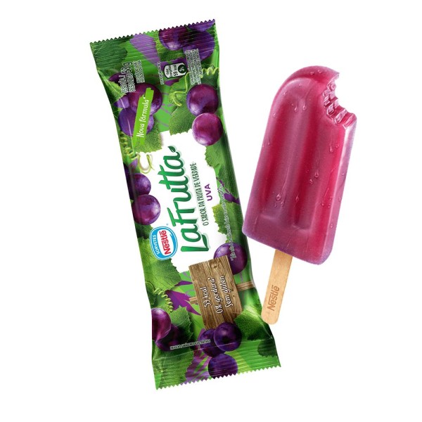 Encontraproduto.com.br - Picolé Sorvete Uva La Frutta Nestlé 56g