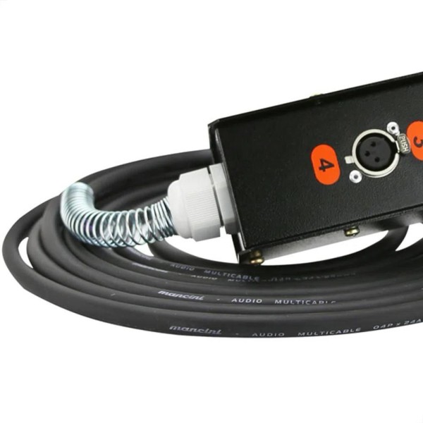 Encontraproduto.com.br - Medusa 4 Vias Montada Com Conectores Cirilo Cabos - 70 Metros