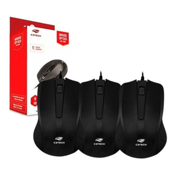 Encontraproduto.com.br - Mouse com Fio USB Economico KE-M090 Kross Preto MOUSE C/FIO USB ECONOMICO PRETO KE-M090