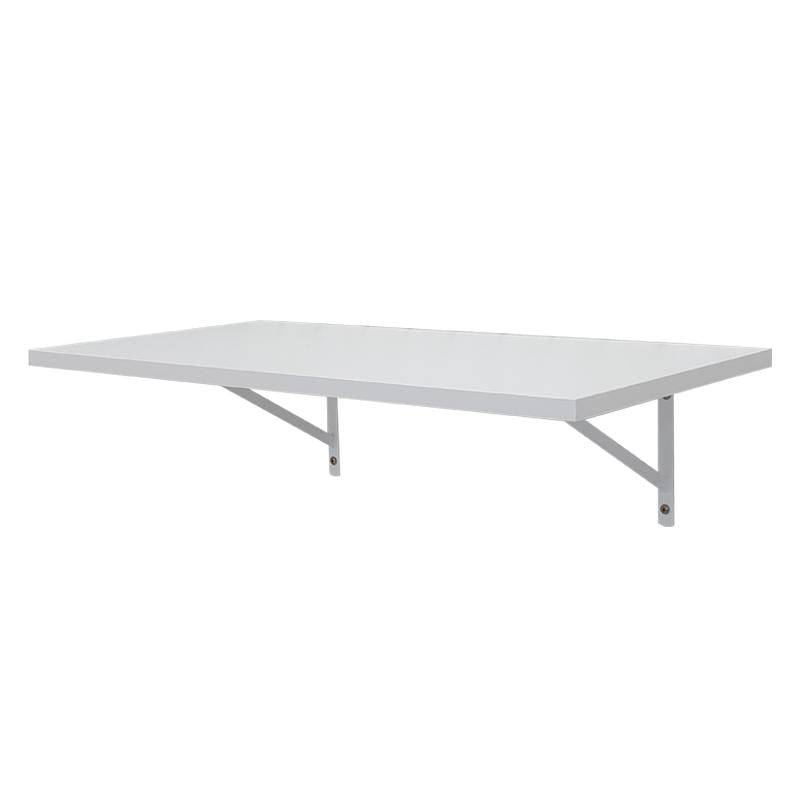 Prateleira Branca 40 x 25 cm Com Mão Francesa - Crie Fácil