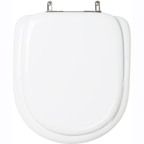Encontraproduto.com.br - Tampa De Vaso Almofadada Riviera Branco Para Bacia Celite