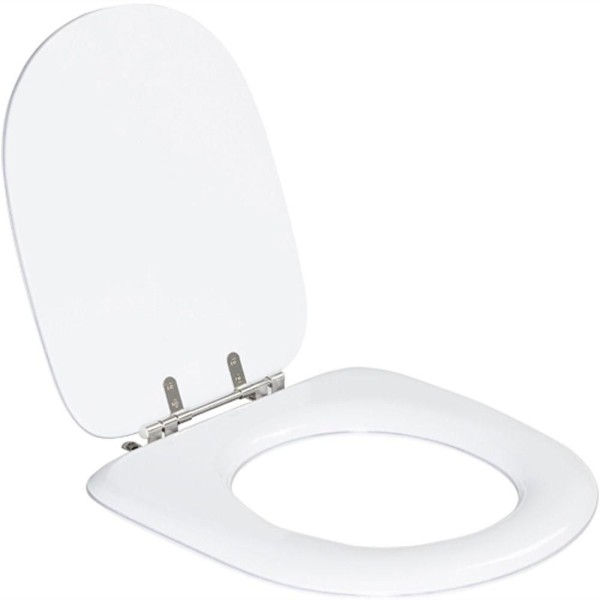 Encontraproduto.com.br - Tampa De Vaso Almofadada Riviera Branco Para Bacia Celite