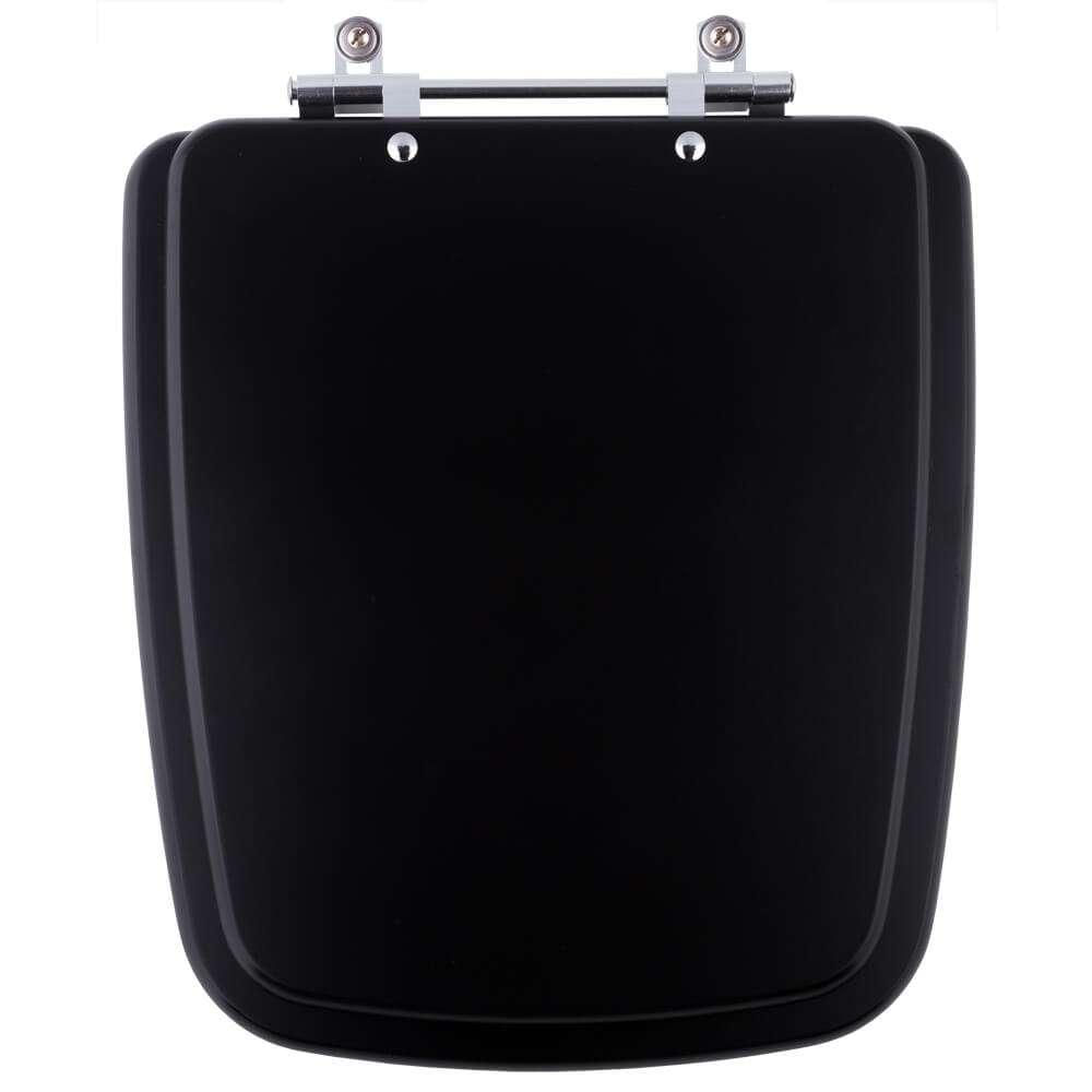 Assento Sanitário Boss Noir Preto Fosco para vaso Incepa