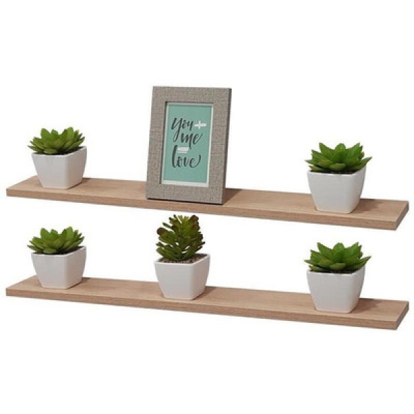 Encontraproduto.com.br - Kit 3 Prateleiras 60 X 25cm Preta Com Mão Francesa