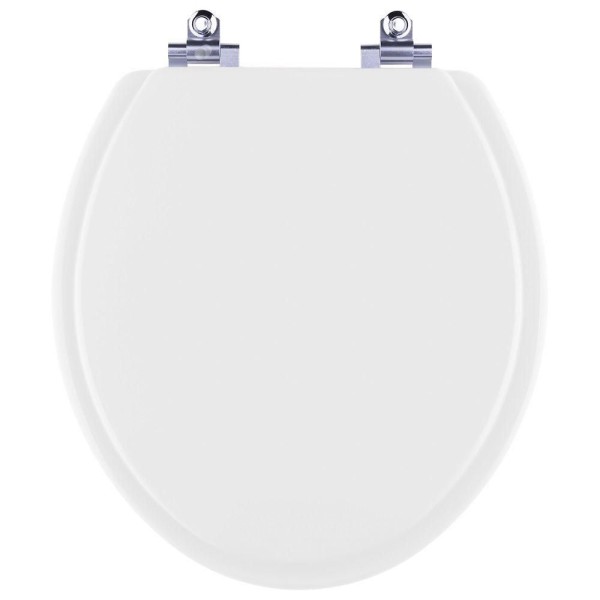 Assento Sanitário Fechamento Lento Convencional Oval Branco para Louça Deca
