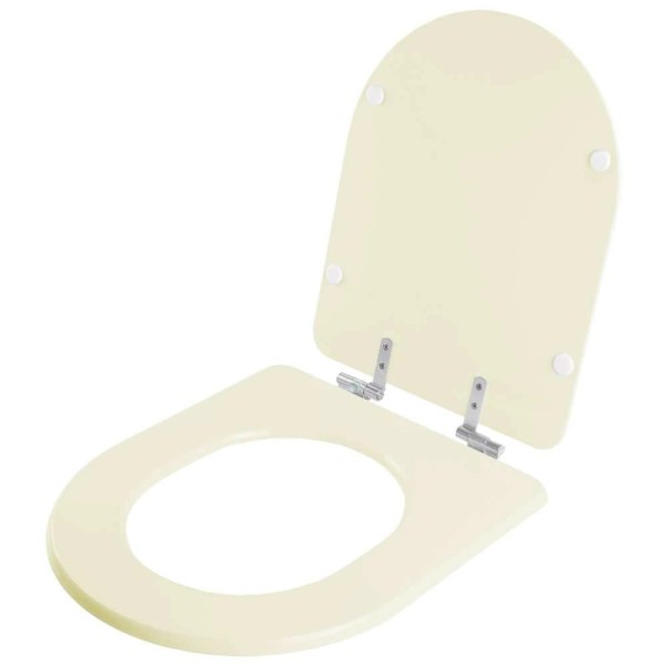 Encontraproduto.com.br - Assento Sanitario Fechamento Lento Carrara Creme Para Louça Deca