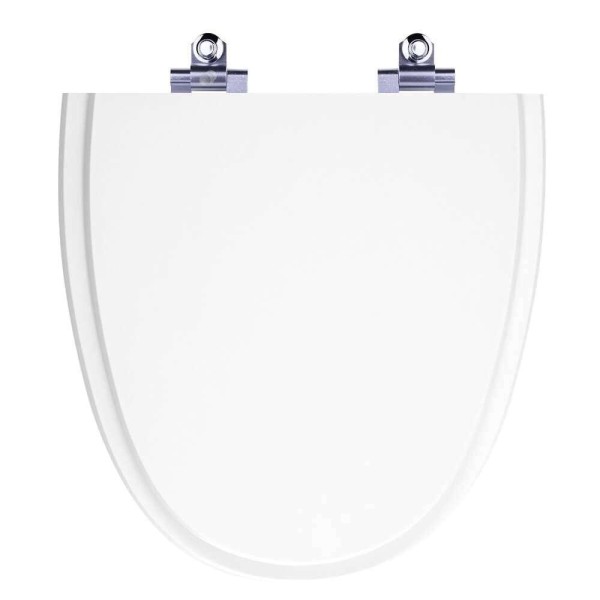 Encontraproduto.com.br - Tampa de Vaso Sanitário com Amortecedor Aloha Branco para Bacia Celite
