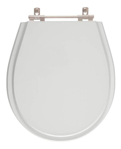 Assento Para Vaso Sanitário Eternit Aries Cinza Em Resina
