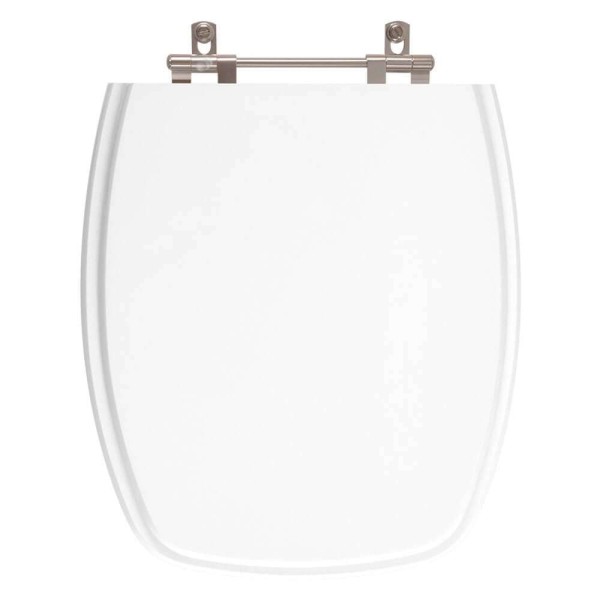 Encontraproduto.com.br - Assento Sanitário Amarilis Branco para vaso Fiori