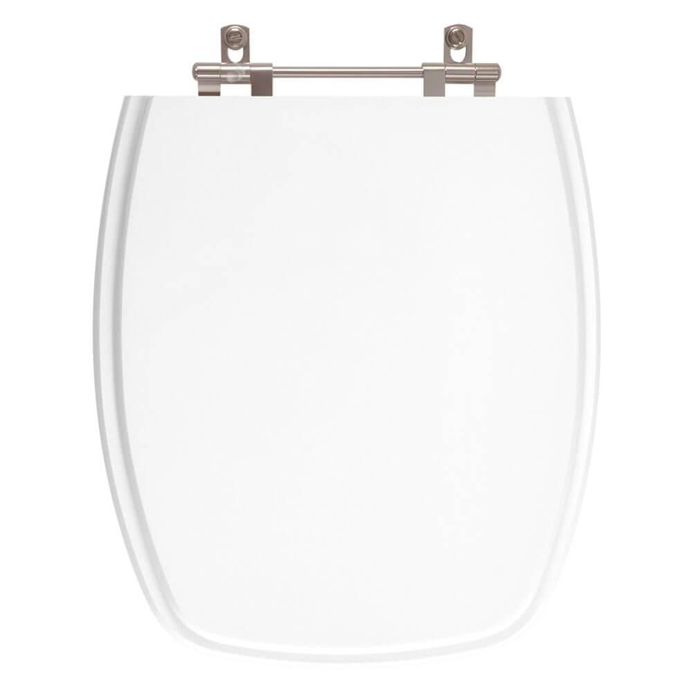 Assento para Vaso Sanitário Fiori Amarilis Branco em Resina