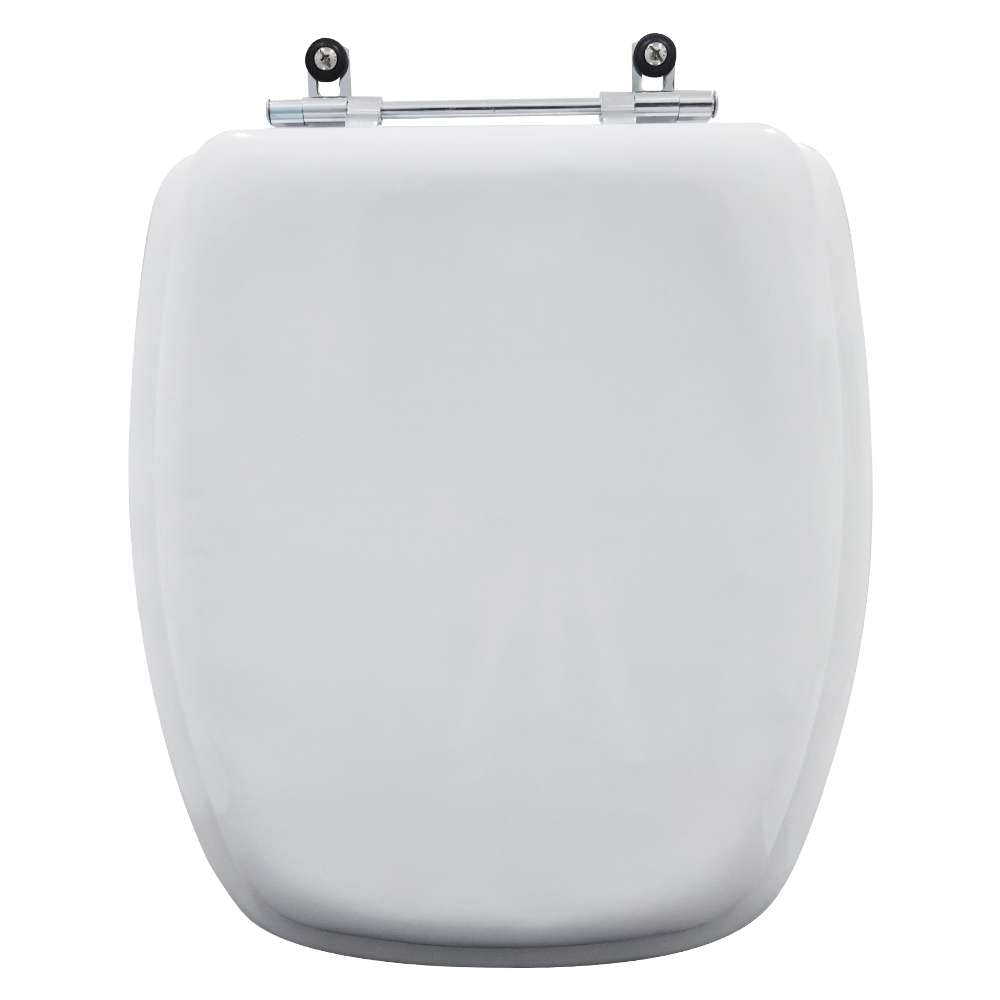 Assento Sanitário Almofadado Amarilis Branco para vaso Fiori