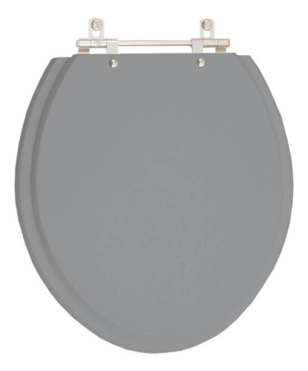 Tampa De Vaso Fiori Cinza Claro Para Bacia Fiori 6lpf