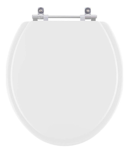 Tampa De Vaso Laqueado Dalia Branco Para Bacia Fiori 6lpf
