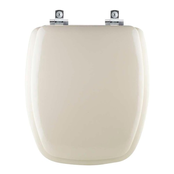 Encontraproduto.com.br - Tampa de vaso Almofadado Soft Close Stylus Bege Claro para bacia Celite